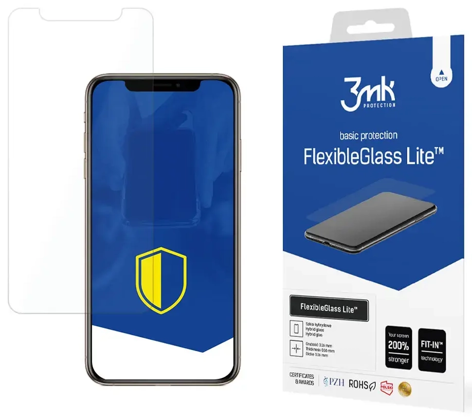 Apple iPhone Xs Max - 3mk FlexibleGlass Lite™ screen protector