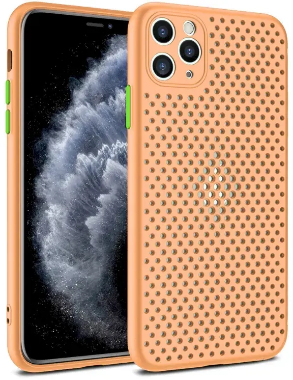 Fusion Breathe Case Silicone Case For Apple iPhone 12 | 12 Pro Orange