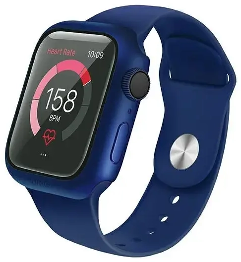 „UNIQ Nautic“ dėklas „Apple Watch Series 4|5|6|SE 40mm“ mėlynas | blue
