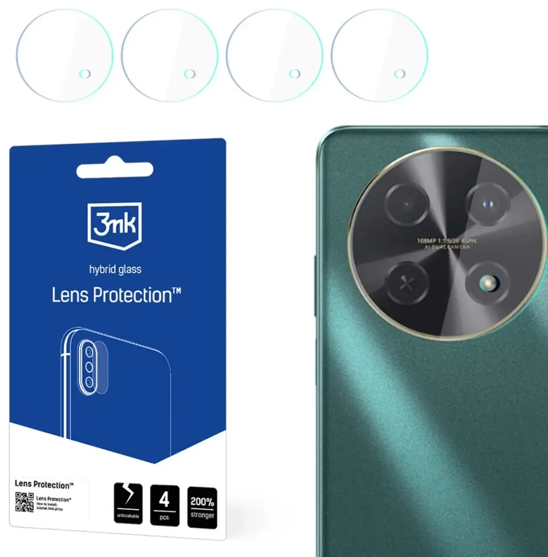 Huawei Nova 12i - 3mk Lens Protection