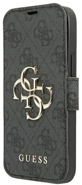 Guess GUBKP13L4GMGGR iPhone 13 Pro | 13 6,1" szary|grey book 4G Big Metal Logo