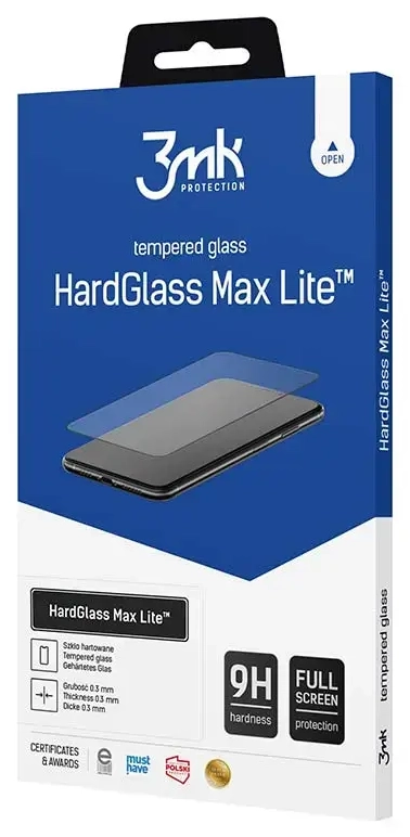 Oppo A16s – 3mk HardGlass Max Lite™ ekrano apsauga