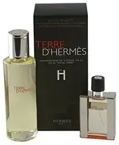 Terre D'Hermes Gift Set EDT 30 ml and filling Terre D'Hermes 125 ml