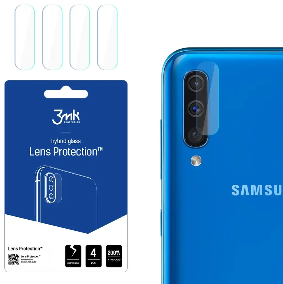 Samsung Galaxy A50 - 3mk Lens Protection™ screen protector