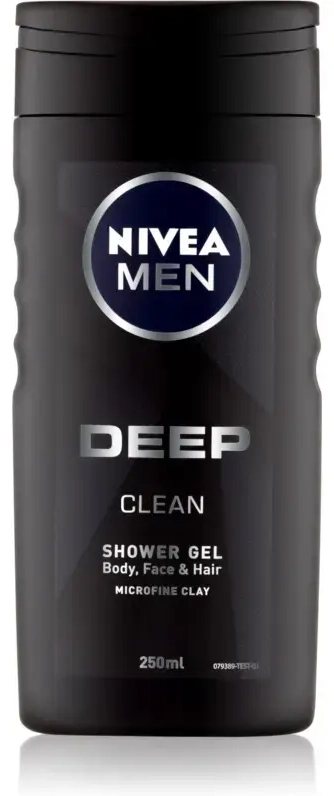 Nivea Deep Clean Shower Gel for Men - 250ml