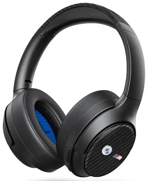 BMW słuchawki nauszne Bluetooth ANC       BMBHKL601MTCAK czarny|black Encmetal Logos