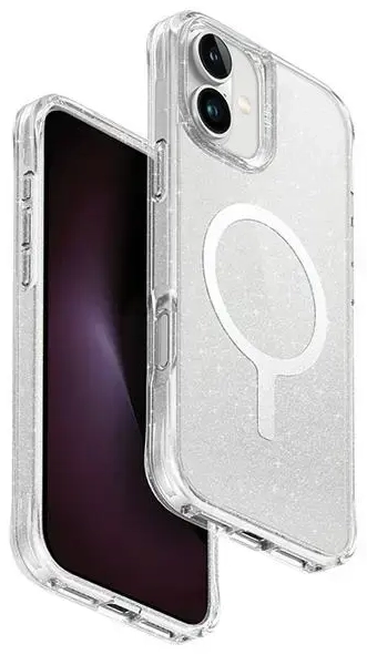 UNIQ etui LifePro Xtreme iPhone 16 Plus 6.7" Magclick Charging przezroczysty|tinsel lucent