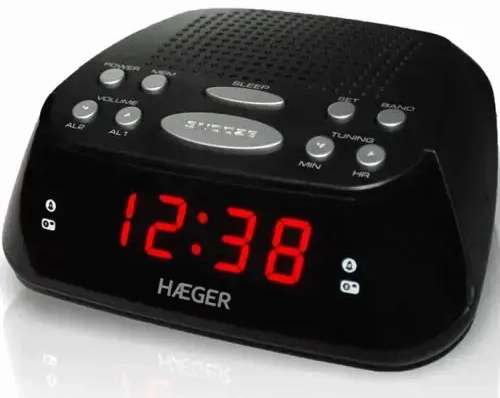 Haeger RA-06B.005B Snoozer Radio