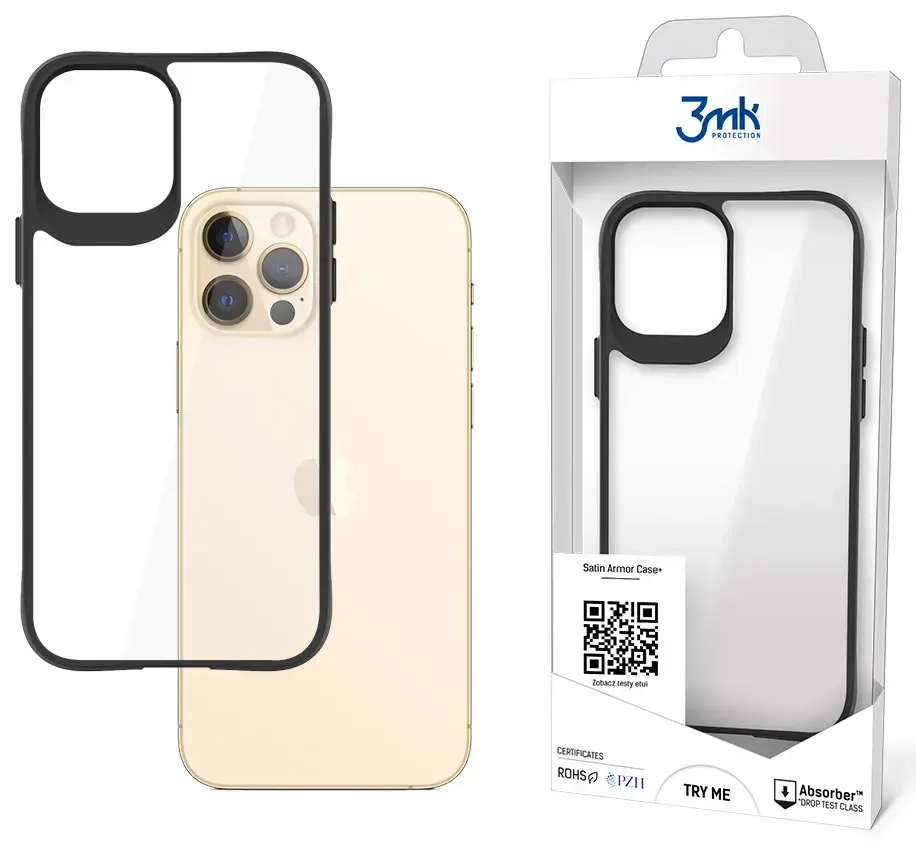 Apple iPhone 12 Pro Max - 3mk Satin Armor Case+