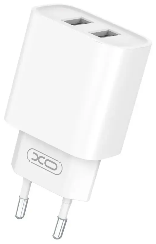 XO CE02C reisilaadija | 10.5W | USB-A | valge