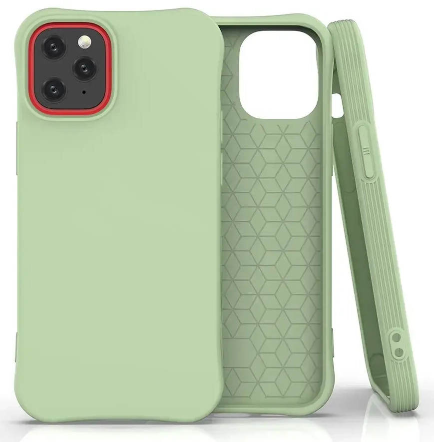 Fusion Solaster Back Case Silicone Case For Apple iPhone 12 Pro Max Green