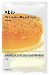 Abib Mild Acidic PH Sheet Mask Honey Fit 1 Pcs