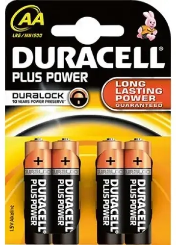 Duracell MN 1500 Plus Power AA (LR6) Blistera iepakojumā 4gb.
