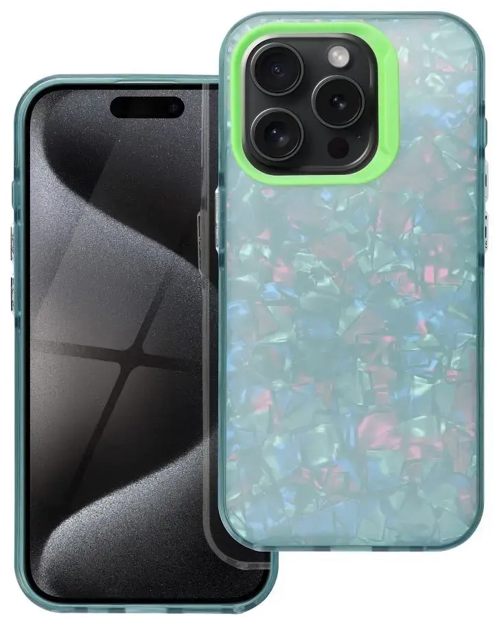 Fusion Tutti Frutti Силиконовый чехол для Apple iPhone 16 зеленый