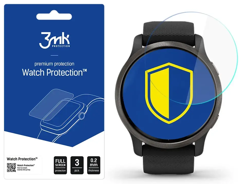 Garmin Venu 2 Plus - 3mk Watch Protection™ v. ARC+ screen protector