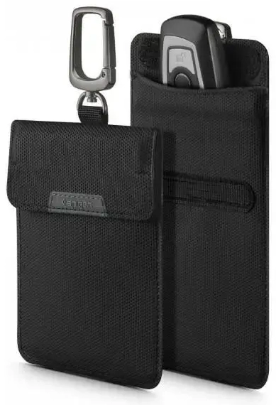 Spigen Pouch Keyless RFID Signal Blocker Klatka Faradaya czarny|black AFA03754
