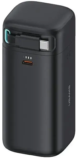 USAMS XMF Series external battery (powerbank) | 18000 mAh | 45W | USB-C | black