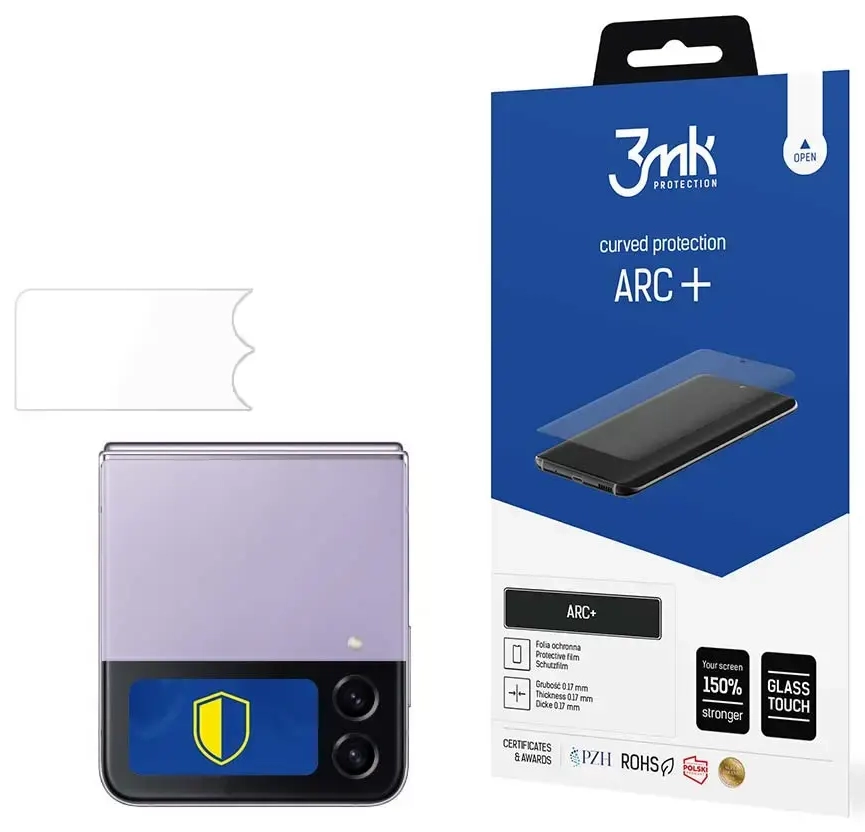 3mk ARC+ aizsargplēve telefona ekrānam Samsung Galaxy Z Flip 5 (F731)