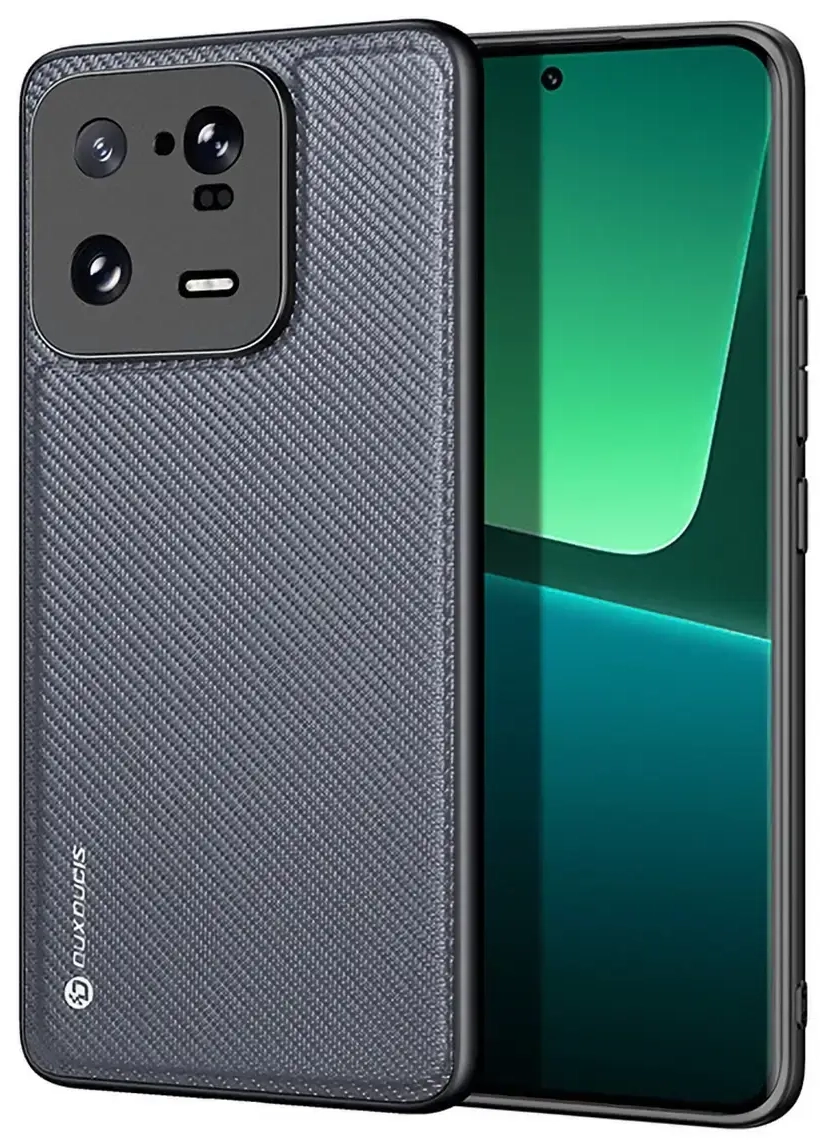 Dux Ducis Fino case for Xiaomi 13 Pro cover with silicone frame gray