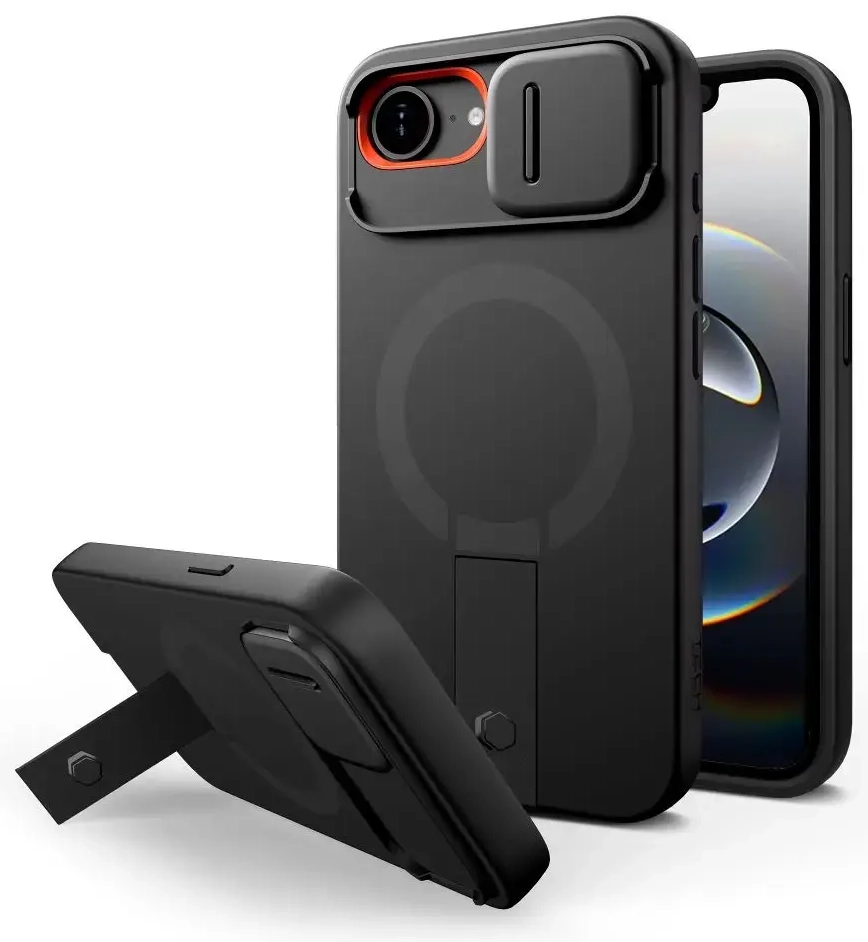 TECH-PROTECT KEVLAR AURA MAGSAFE IPHONE 16E BLACK