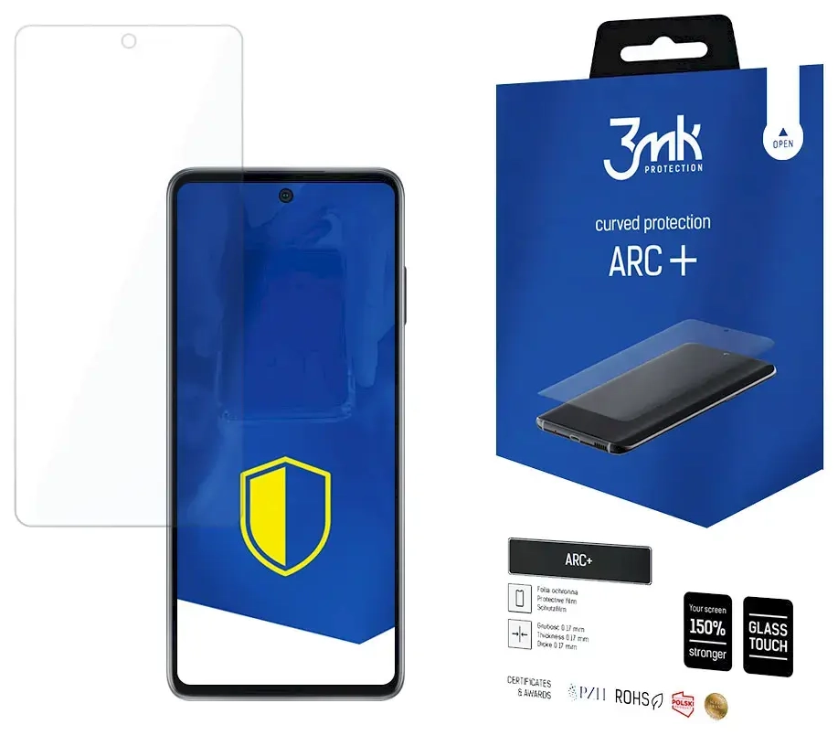 Motorola Edge 20 - 3mk ARC+ screen protector