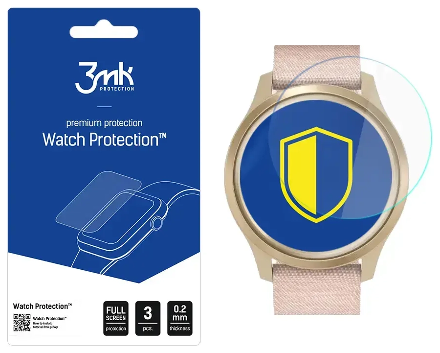 Garmin Vivomove Style 42mm - 3mk Watch Protection™ v. ARC+ screen protector