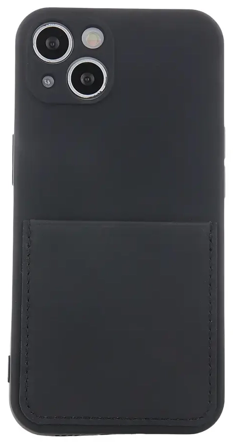 Fusion Card Case прочный силиконовый чехол для Samsung A236 Galaxy A23 5G черный