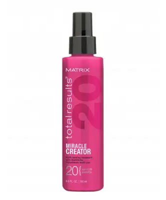 Matrix Total Results Miracle Creator 20 Benefits Multi-Tasking Treatment Spray for All Hair Types 190Ml in Clear