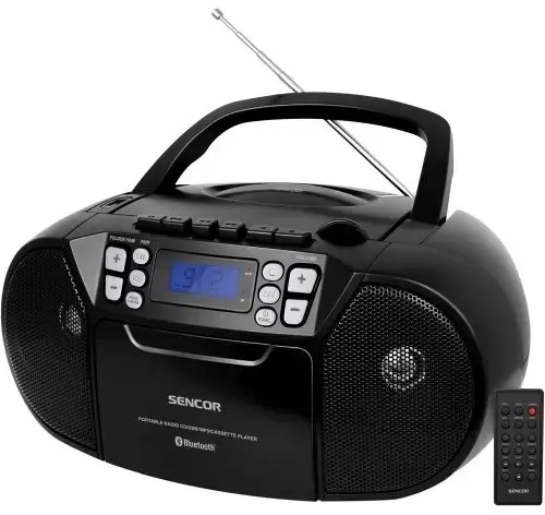 Sencor SPT 3907 B CASSETTE PLAYER WITH CD,FM,Bluetooth