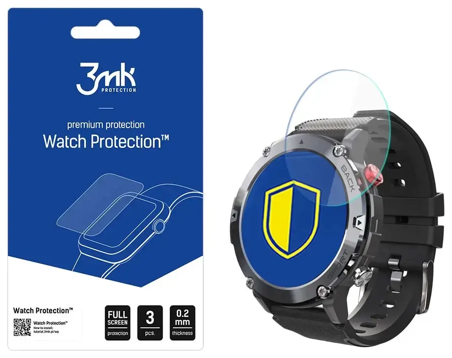Cubot C21 - 3mk Watch Protection™ v. FlexibleGlass Lite screen protector