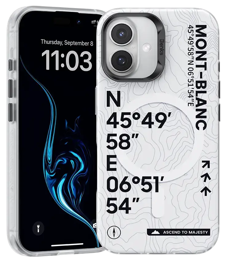 Benks Magnetic Summit Mont Blanc чехол для телефона iPhone 16