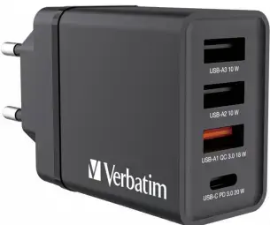 Verbatim Wall Charger tīkla lādētājs | 30W | melns