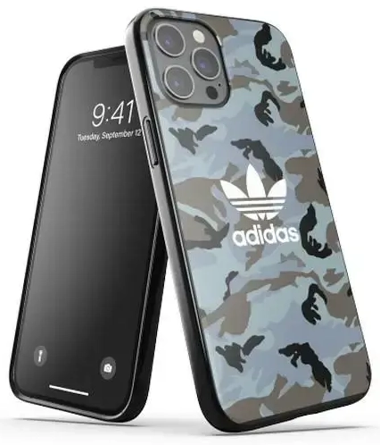 Adidas OR SnapCase Camo iPhone 12 Pro Max mėlynas|juodas 43703