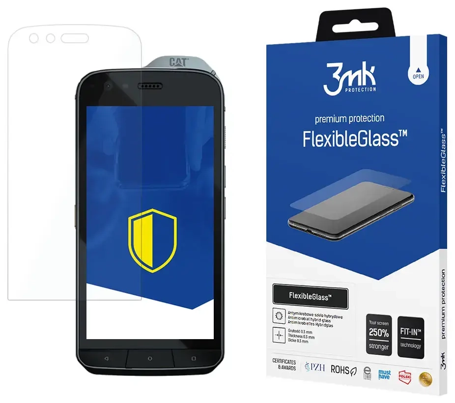CAT S61 - 3mk FlexibleGlass™ screen protector