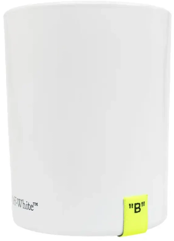 Off-White, 'B' Blazing Wood, Scented Candle, 200 g