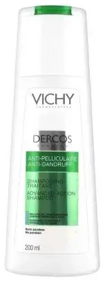 Vichy Dercos Anti-Dandruff Shampoo for Normal to Oily Hair 200ml
