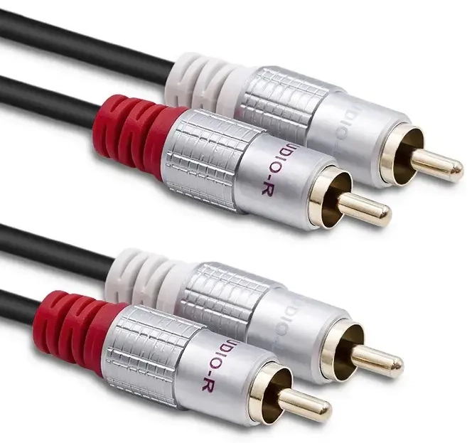 Cable 2xRCA male 2xRCA male