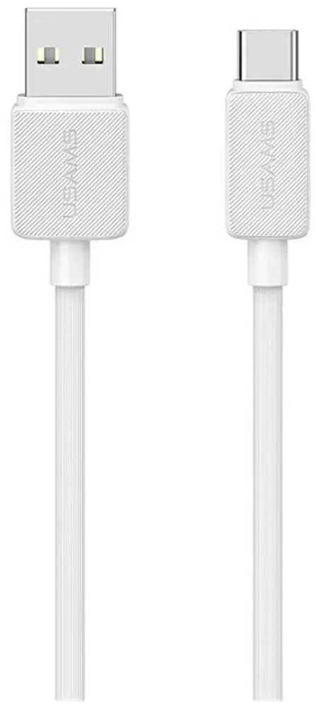 USAMS US-SJ6938 провод для передачи данных и зарядки | USB-A на USB-C | 15W | 2м | белый
