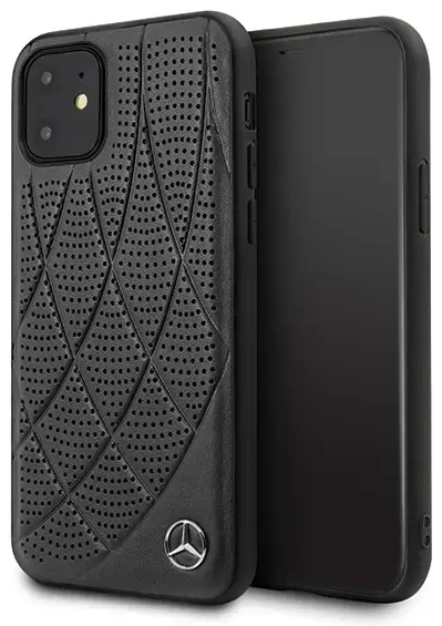 Mercedes MEHCP12SDIQBK iPhone 12 mini 5,4" czarny|black hardcase Bow Line