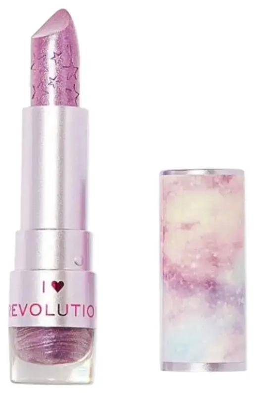 I Heart Revolution, Unique Unicorns, Cream Lipstick, Purple Wings, 3.2 g