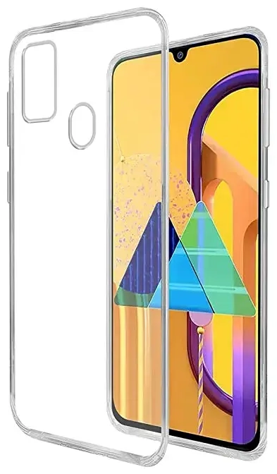 Fusion ultra 0.3 mm izturīgs silikona aizsargapvalks Samsung M215 Galaxy M21 caurspīdīgs