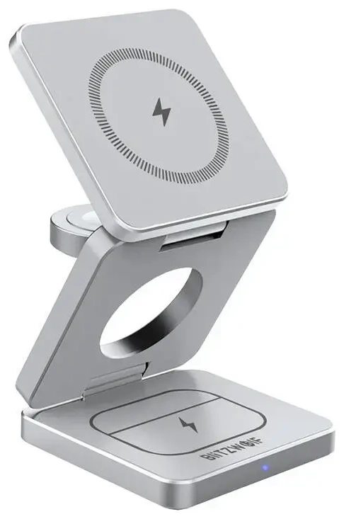 BlitzWolf BW-IW30 3-in-1 juhtmevaba laadija | Qi