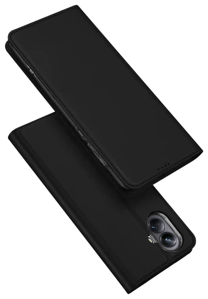 Dux Ducis Skin Pro case for Realme 10 Pro+ flip cover card wallet stand black