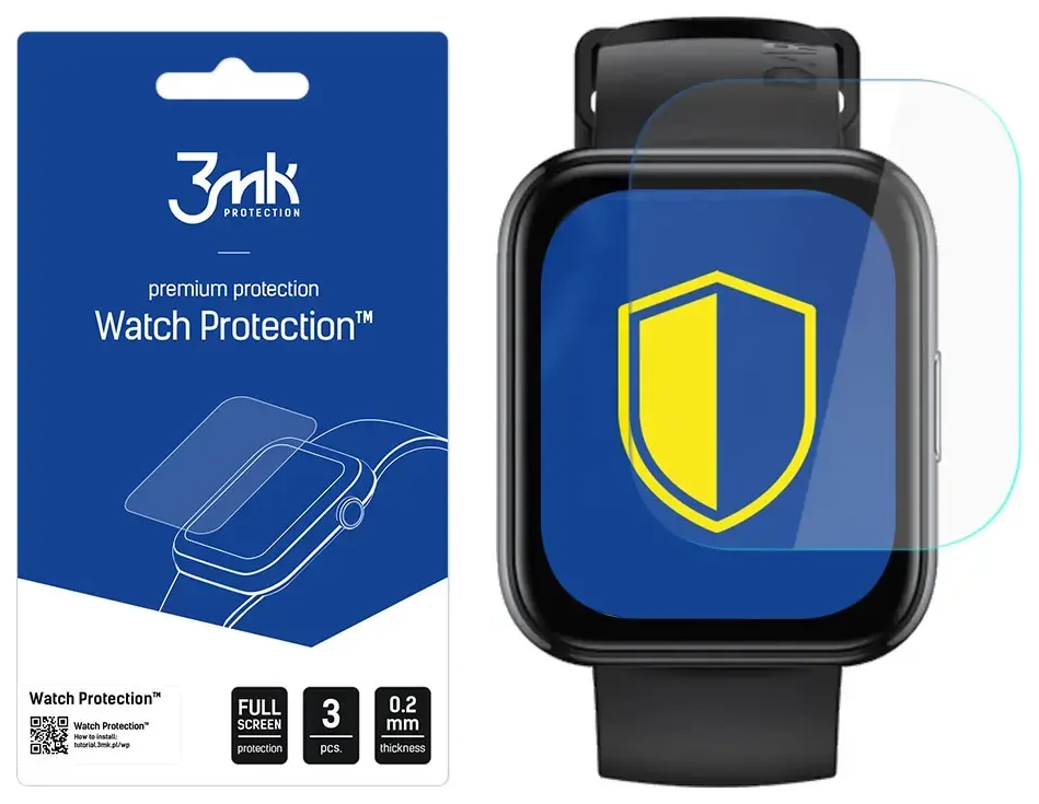 Realme Watch 2 Pro - 3mk Watch Protection™ v. ARC+ screen protector