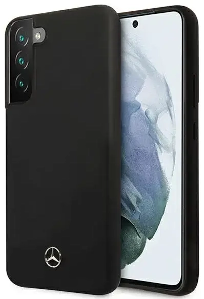 Mercedes MEHCS22MSILBK S22+ S906 czarny|black hardcase Silicone