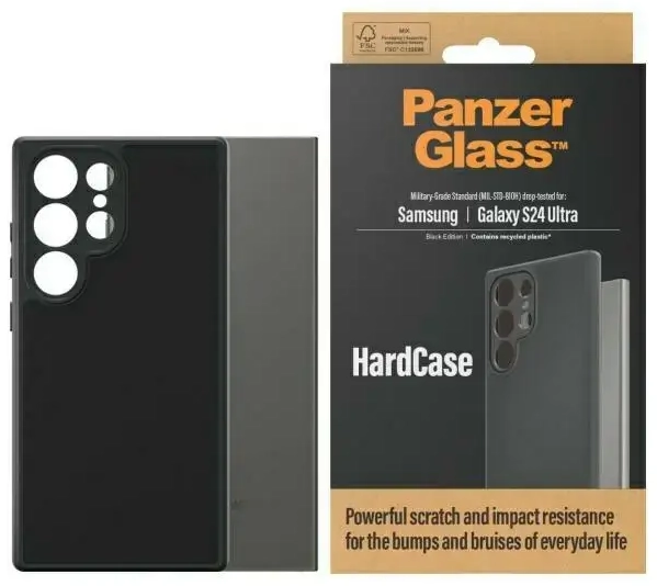 PanzerGlass HardCase Sam S24 Ultra S928   Military grade czarny|black 1222