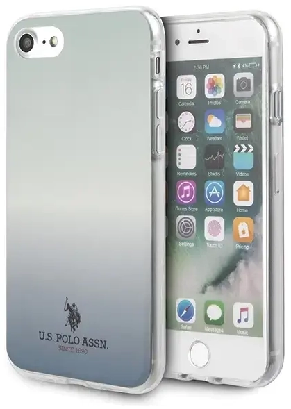 US Polo USHCI8TRDGLB iPhone 7|8|SE 2020 | SE 2022 mėlynas Gradient Pattern Collection