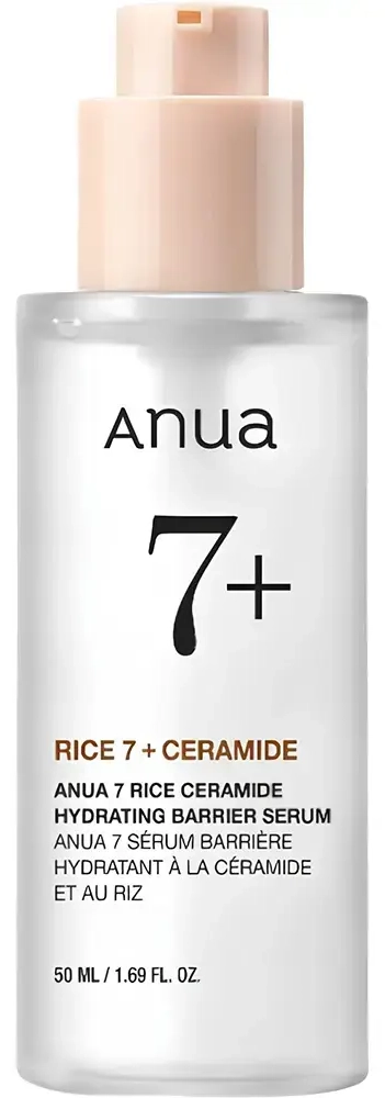 Anua, Rice 7+, Ceramide, Hydrating, Serum, For Face, 50 ml