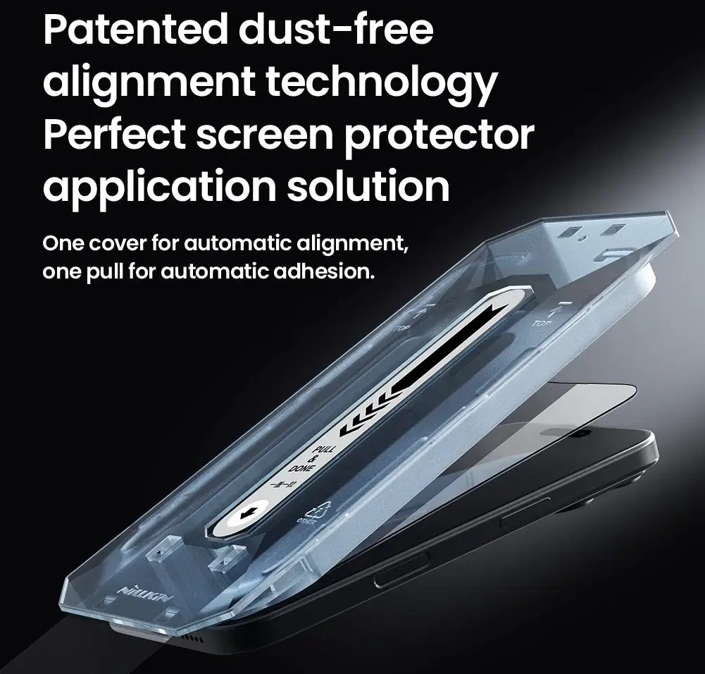 Nillkin CP+ PRO защитное стекло для Apple iPhone 16 Pro Черный