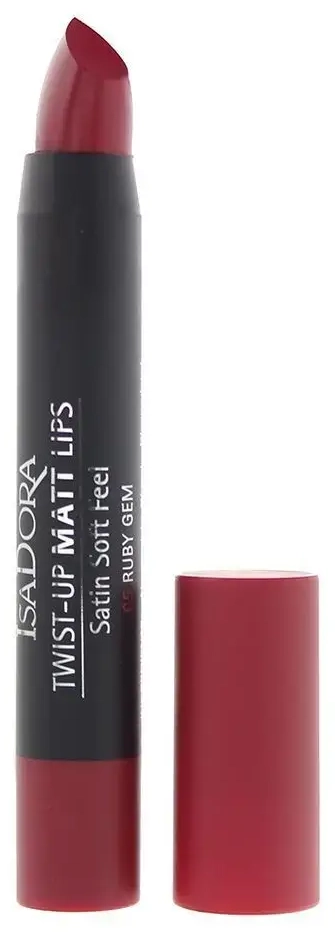 IsaDora, Twist-Up, Sculpting, Cream Lipstick, 65, Ruby Gem, 3.3 g